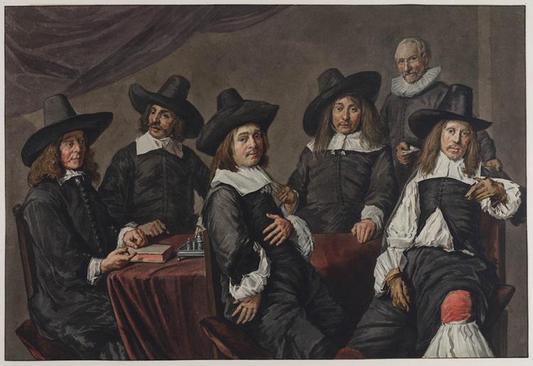 Original Painting of Regents of the Old men's Almhouse